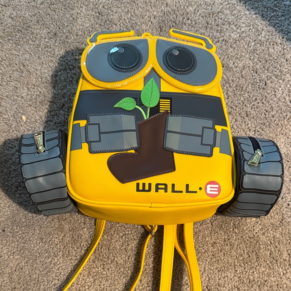 WALL-E Themed Yellow Backpack